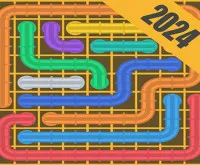 Play Connect Pipe! Color Puzzle Game now!