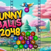 Funny Balls 2048 - free online game
