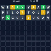 Mirrordle - free online game
