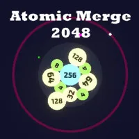 Atomic Merge 2048 - free online game