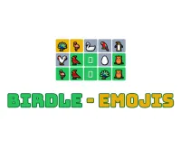 Play Birdle - Emojis now!
