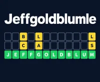 Play Jeffgoldblumle now!