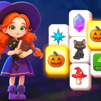 Magic and Wizards Mahjong - free online game