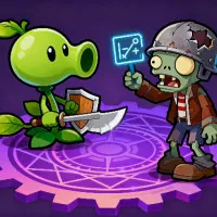Plant Merge: Zombie War - free online game