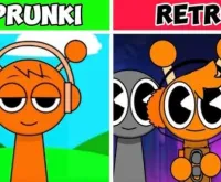 Play Retro Sprunki now!