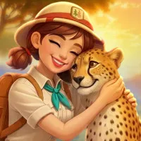 Safari Story Mahjong - free online game