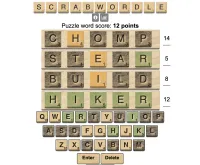 Play Scrabwordle now!