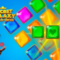 Secret Galaxy. Match-three - free online game