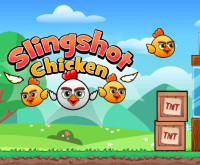 Play Slingshot Chicken now!