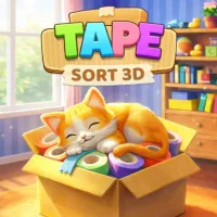 Tape Sort 3D - free online game