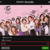 TWICE Heardle - free online game