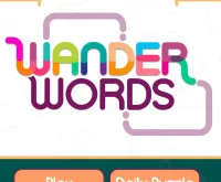 Play Wander Words now!