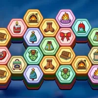 Winter Hexa Stack - free online game