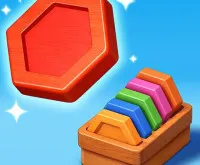 Wood Hexa Factory - free online game