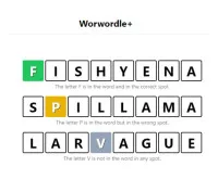Play Worwordle+ now!