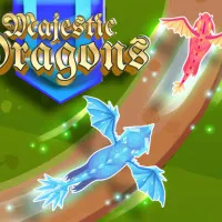 Majestic Dragons Merge - free online game