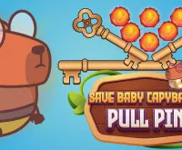 Play Save Baby Capybaras - Pull Pin now!