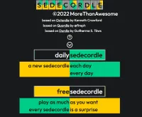 Play Sedecordle now!