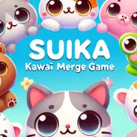 Suika Kawaii Cat Merge game - free online game