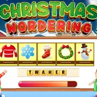 Xmas Wordering - free online game